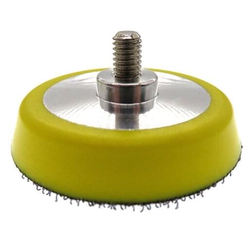 Car polishing pad 2 Inch 50mm Backup Sanding Pad aluminum Pad for Grinding Polishing Hook and Loop