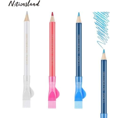 3pcs/Set 8.5cm Sewing Chalk Pencils Fabric Marker Tailors Chalk For Clothing Garment Marker Pen Sewing Accessories