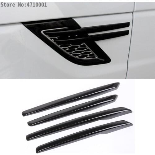 ABS Chrome Car Body Side Fender Strips Trim Auto Accessories 4pcs For Land Rover Range Rover Sport 2014-2017 RR Sport