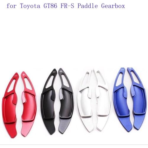 Car Accessories 2PCS Quality Aluminum Alloy Steering Wheel Shift Paddle Shifter for Toyota GT86 FR-S Paddle Gearbox