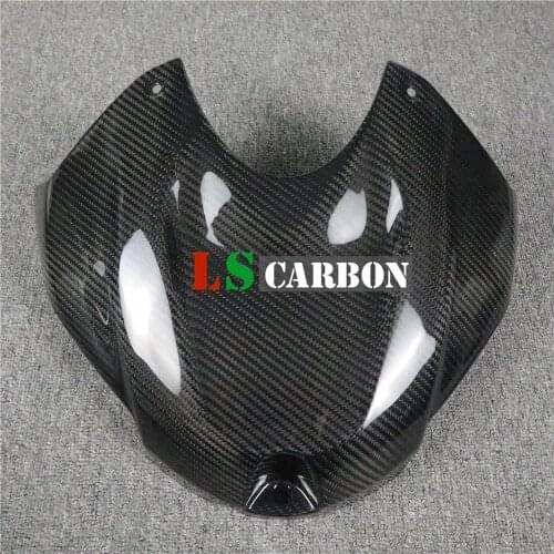 For BMW S1000R 2014-2018 2019+ S1000RR 2015-2018 Full Carbon Fiber Motorcycle Front Tank Cover (Replacement)