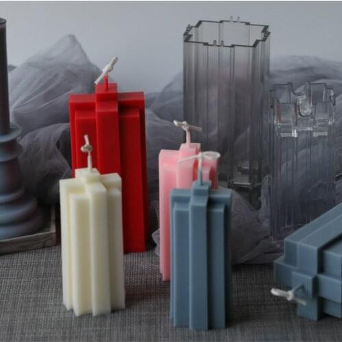 Candle Mold Decoration Home Soft Wax Creative Restaurant Candle Handmade DIY Acrylic Mold
