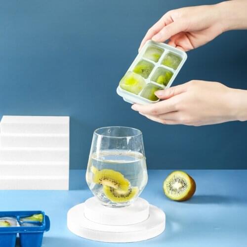 Whiskey ice cream mold plastic silicone cube shape mold funny Drinks bar accessories homemade ice cream tools Kitchen supplies