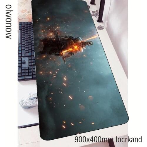 Battlefield padmouse 900x400x3mm gaming mousepad game New arrival mouse pad gamer computer desk thick mat notbook mousemat pc