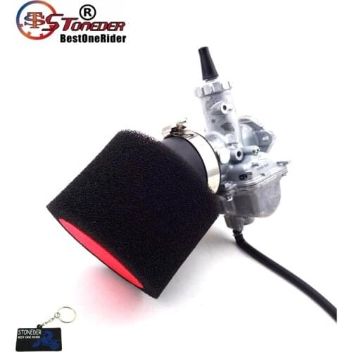 STONEDER Mikuni VM26 Carb 30mm Carburetor 45mm Air Filter For 140cc 150cc 160cc Engine Pitster Pro SSR Thumpstar Pit Dirt Bike