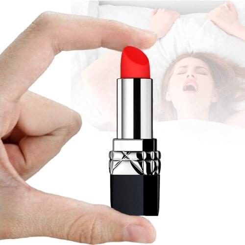 Mini USB magnetic rechargeable electric lipstick vibrator vibrabrators sex for women massage tool for indoor sports
