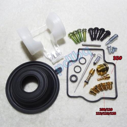 1990-1999 year KPS ZZR400 ZX400K / ZX400N ZZR400R carburetor repair kit Configure Vacuum diaphragm and float