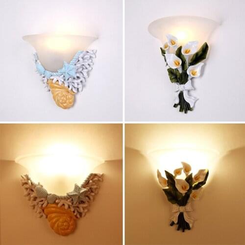 Loft deco maison wall lamp iron living room bedroom aisle luminaria de parede