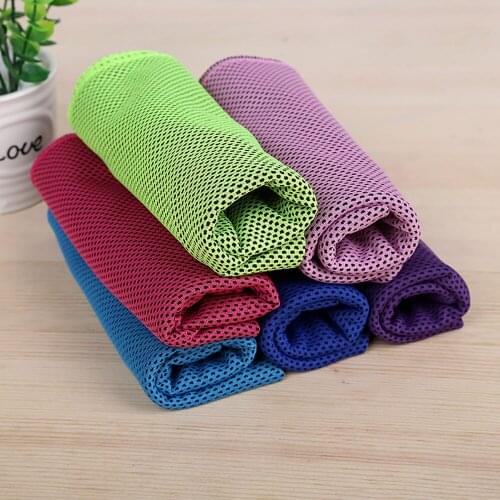 Outdoor Sport Ice Towel Rapid Instant Cooling Microfiber Quick-Dry Ice Towels Ultralight Microfiber Gym Yoga Towel Running Joggi