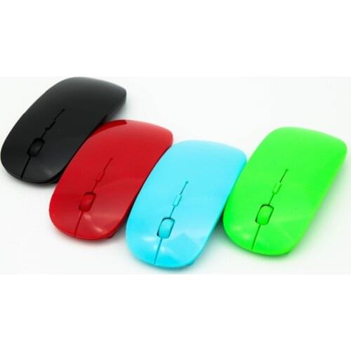 2017 Hot Selling Ultra thin 2.4G Wireless Mouse Ergonomically DPI Adjustable USB Receiver for Laptop Desktop Ultrabook