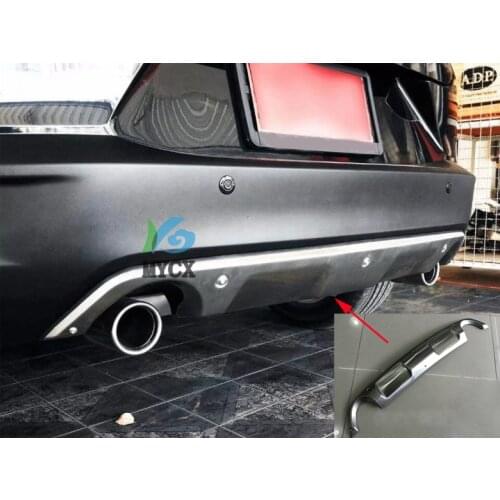 Rear bumper for mazda cx-3 cx3 And Rear Bumper Skid Protector Guard Plate For Mazda CX-3 2015 2016