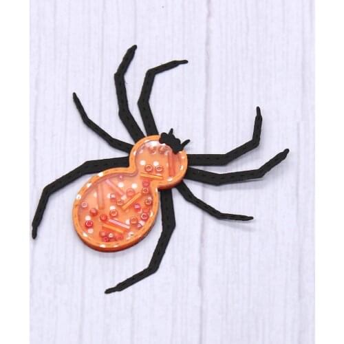 ZFPARTY Halloween Spider Shakers Metal Cutting Dies Stencils for DIY Scrapbooking Decorative Embossing DIY Paper Cards