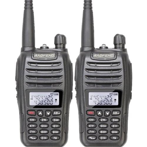100% Original Baofeng Authorized Dual Band Dual Display Handheld Two Way Radio BAOFENG UV-B6 5W FM Transmitter Interphone