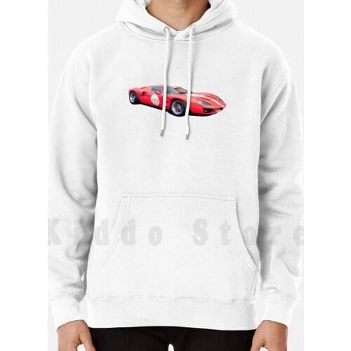 1965 Gt40-Mk1 302 Le Mans hoodies long sleeve Car Gt40 Retro Race Vintage V8 Le Mans