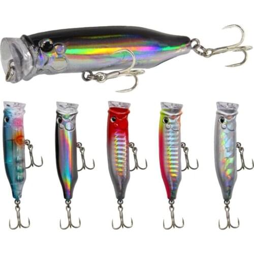 2 Treble Hooks 1PCS 7cm/9.4g Floating Fishing Lures Artificial Fishing Hard Bait Sahte Ice Fish Plastic Jerk bait Fishing gear