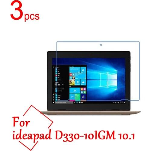 3pcs Ultra Clear glossy/Matte/Nano LCD Screen Protectors Cover For Lenovo Ideapad D330-101GM 10.1" laptop Tablet Protective Film