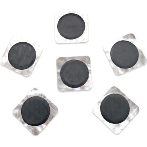 50pcs/65mm Circular natural rubber multifunctional tire patch Universal tire patch for inside and outside tyre car repair tool