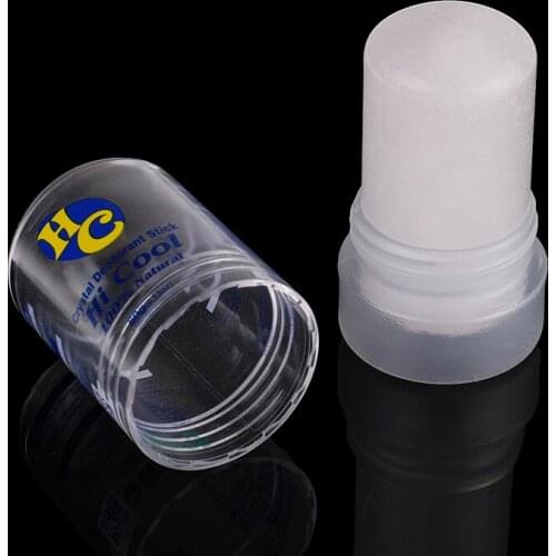 60G Aluin Stick Deodorant Stick Anti-transpirant Stok Aluin Kristallen Deodorant Onderarm Verwijderen Voor Vrouwen Man