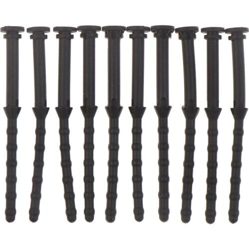 65mm 10Pcs/lot Noise reduction nail Mouting Pin Anti Rivets Computer PC Case Fan Silicone Shock Absorption Vibration