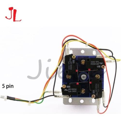 Arcade 4.8mm (.187") Microswitch terminals 2 Pin 8-Pin to 5-pin Conversion Harness for Jamma MAME Bartop Cabinets Machines