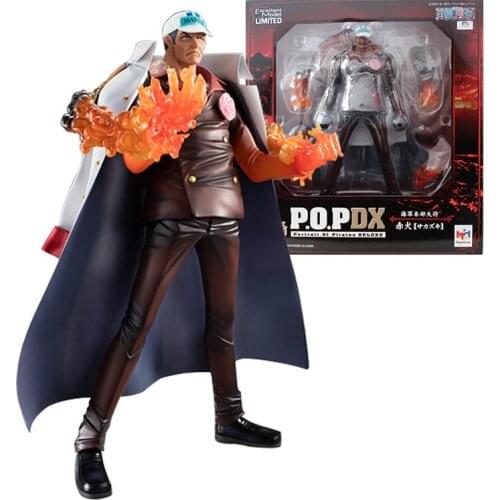 BANDAI One Piece Handmade MegaHouse POP Series Ong Piece Animation Surrounding Collection Model POP Red Dog 82676