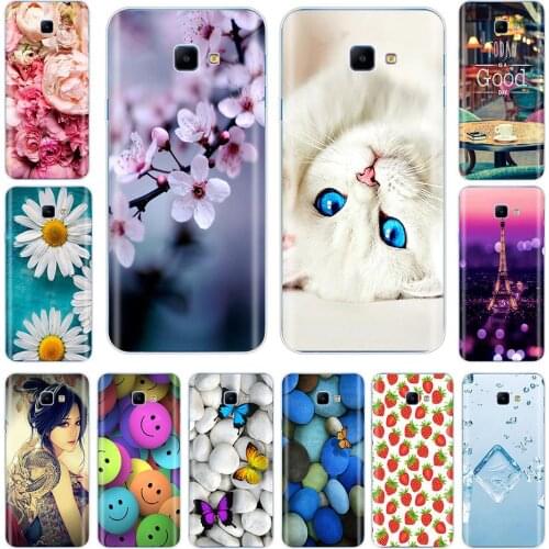 For Samsung J4 Core Case 6.0'' Silicone Soft TPU Cute Cat Case For Samsung Galaxy J4 Core Case J410 J410F Cover J 4 4J J4 Core