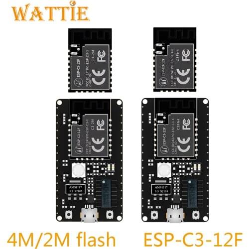 ESP-C3-12F KIT Esp32-C3 C3-12F 4M 2M flash ESP-C3 ESP C3 Esp32-C3-12F 12F low cost WiFi+Bluetooth 5.0 module development board