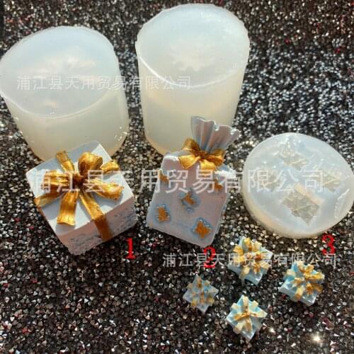 DIY exquisite gift box crystal drop mold table accessories drip clay mold 15-743