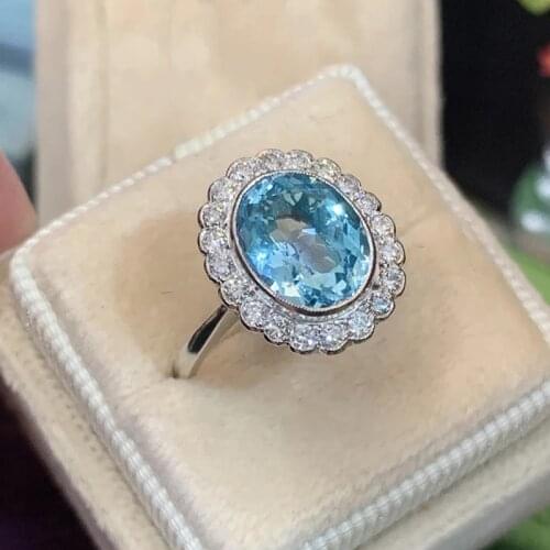 Huitan Brilliant Cubic Zirconia Rings Women Luxury Silver Color Female Ring for Evening Party Temperament Fashion Jewelry Gifts