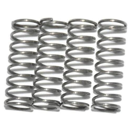 10pcs compression spring 304 stainless steel feeder spring anti corrosion springs 0.6*8mm wholesale price