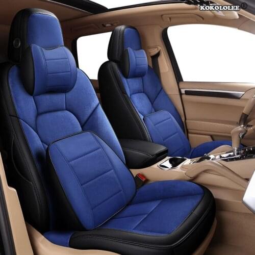 Kokololee Custom Leather car seat cover For Geely Emgrand EC7 Jingang Yuanjing GX7 GC7 GX2 UFO SC3 SC5 SC6 SX7 car seats protec