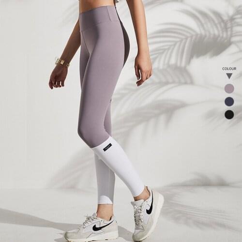 2020 New Leggings Sports Women Butty Lifting Yoga Pants High Waist Running Gym Tights Spliced Fitness Workout Leggings