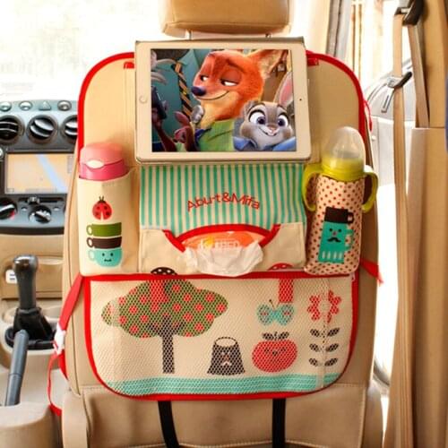 Multifunctional bag for storing vehicle seat back seat bag for automobile seat