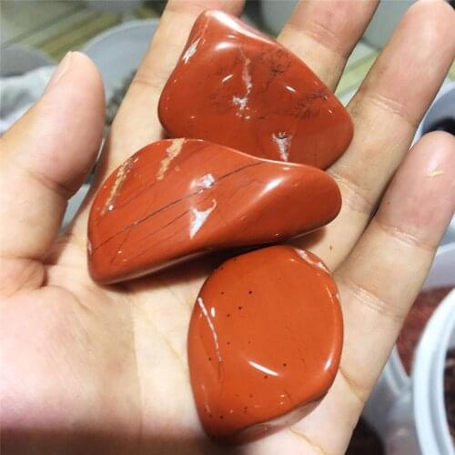 100G Natural red crystal turned stone crystal healing specimens, gemstone mineral home desktop aquarium decoration