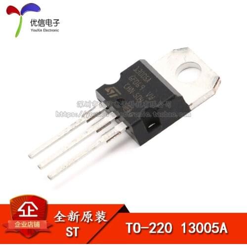 5piece Genuine original ST13005A bipolar junction transistor (BJT) NPN Hi-Volt Fast Sw