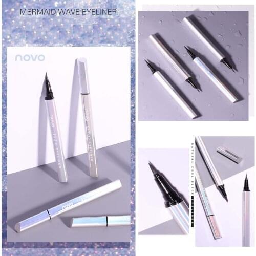 Novo New Colorful Eyeliner Handwriting Is Even Lasting Anti-sweat And Waterproof Makeup Beginner Special Mermaid Eyeliner