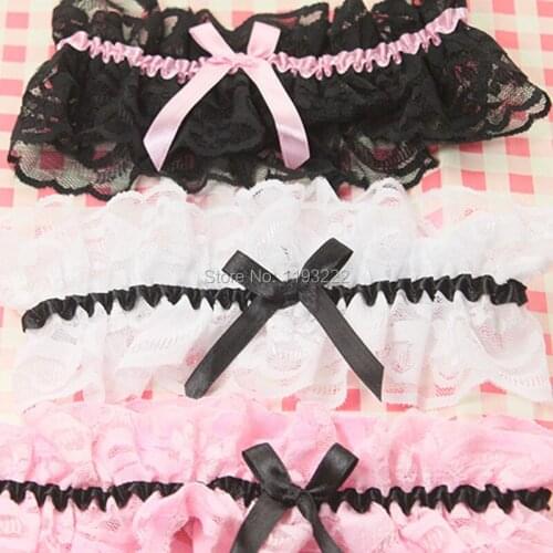 Sexy Princess Lace Floral Leg Garter Belt Soft Elastic Wedding Party Bridal Cos Cosplay Stocking Suspender Srap