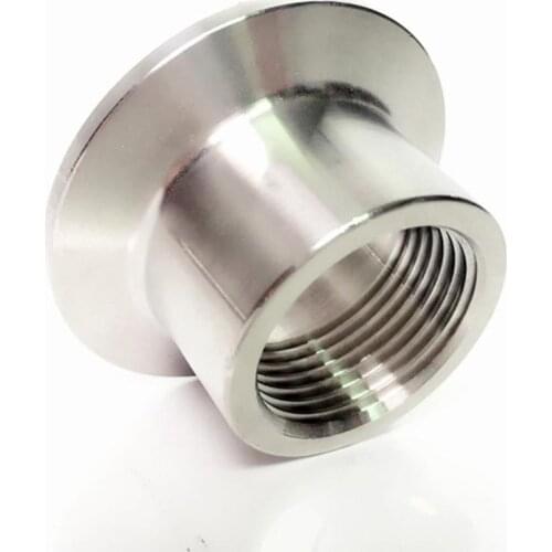 1/4" BSPT Female x 1.5" Tri Clamp SUS 304 Stainless Steel Sanitary Coupler Fitting Home Brewing Beer