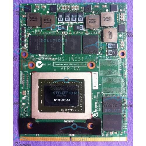 GTX 570M GTX570M 1.5GB DDR5 MXM 3.0b VGA card GTX 260M 460M upgrade for MSI 16F1 16F2 1761 GX660R GT660 GT663 GT683