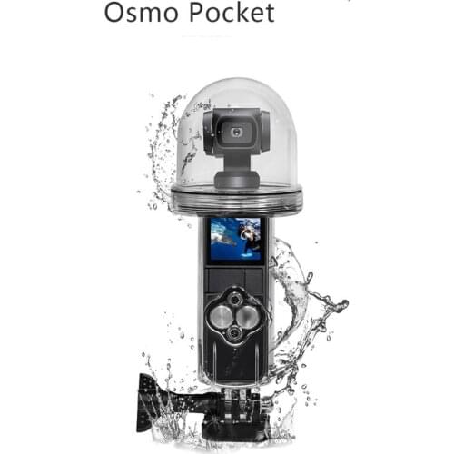 60M Waterproof Case Diving Underwater Housing Protective Shell for DJI OSMO Pocket Gimbal Camera Accessories Surfing