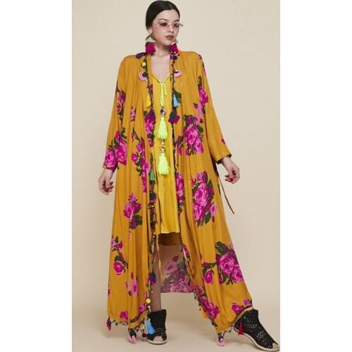 Tasseled Long Boho Cap Poncho 2021 New Fashion Ethnic Style Outerwear Plus Size Clothing For Women 4xl 5xl 6xl 7xl 8xl