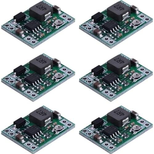 Ultra-Small Mini DC-DC Step Down Power Supply Module 3A Adjustable Buck Converter for Arduino Replace LM2596 24V to 12V 9V 5V 3V