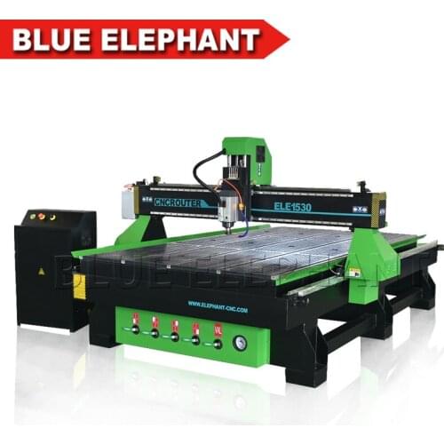 1530 cnc router price 4.5kw Italy air cooling spindle engraving furniture wood working machine
