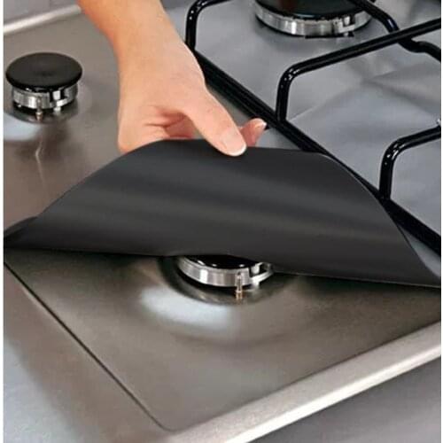 Ayevin1/4PC Stove Protector Cover Liner Gas Stove Protector Stovetop Burner Protector Kitchen Accessories Mat Cooker Cover