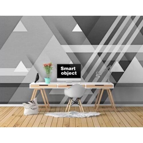 Nordic Abstract Geometric Mural Creative Art Wallpaper Wall Mural Photo Wall Papers Contact Paper Home Improvement Wall Cover