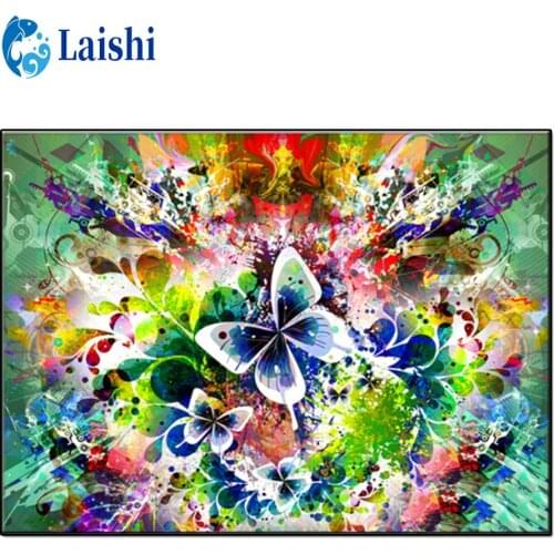 Diamond Painting Abstract doodle butterfly 5d DIY Embroidery Cross Stitch Art Craft Full Square/Round Rhinestone Home decor