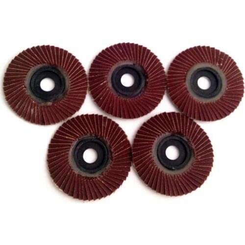Free shipping of 10pcs/set steel core soft 320# grit 100*16MM flap discs wheels for angel grinder steel metal polishing sanding