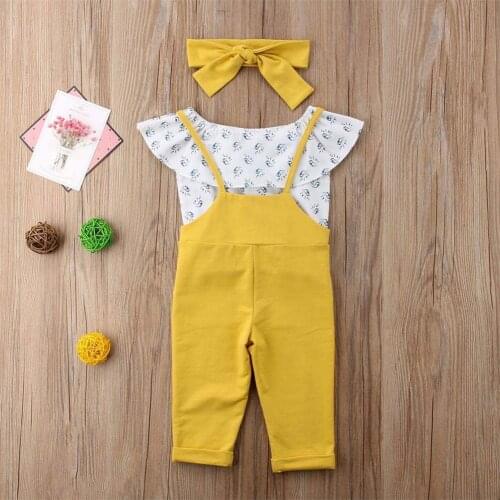 Flora Toddler Baby Girl Kids Off Shoulder Tops+Long Leggings Summer Clothes Set Off Shoulder Tops Long Leggings Summer