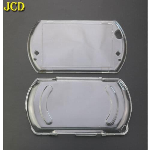 JCD 1PCS For PSP Go Protector Shell Clear Transparent Crystal Hard Cover Protective Case For Sony PSP Go Game Console