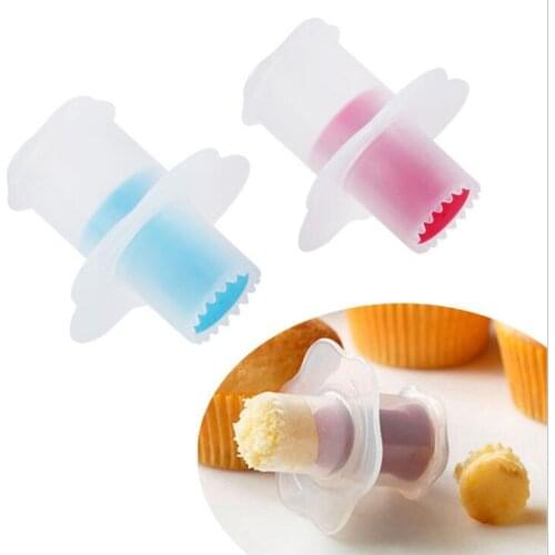 Creative Muffin Cake Hole Digger DIY Cupcake Corer Cake Cored Remove Device Muffin Cup Cakes Baking Dessert Pastry Decoration